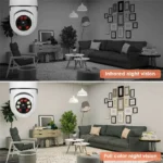 Night Vision Wireless Bulb Camera